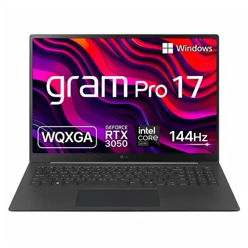 LG전자 2024 그램 Pro 17 코어Ultra7 지포스 RTX 3050옵시디안 블랙 · 512GB · 32GB · WIN11 Home · 17Z90SP-ED7BK.jpg