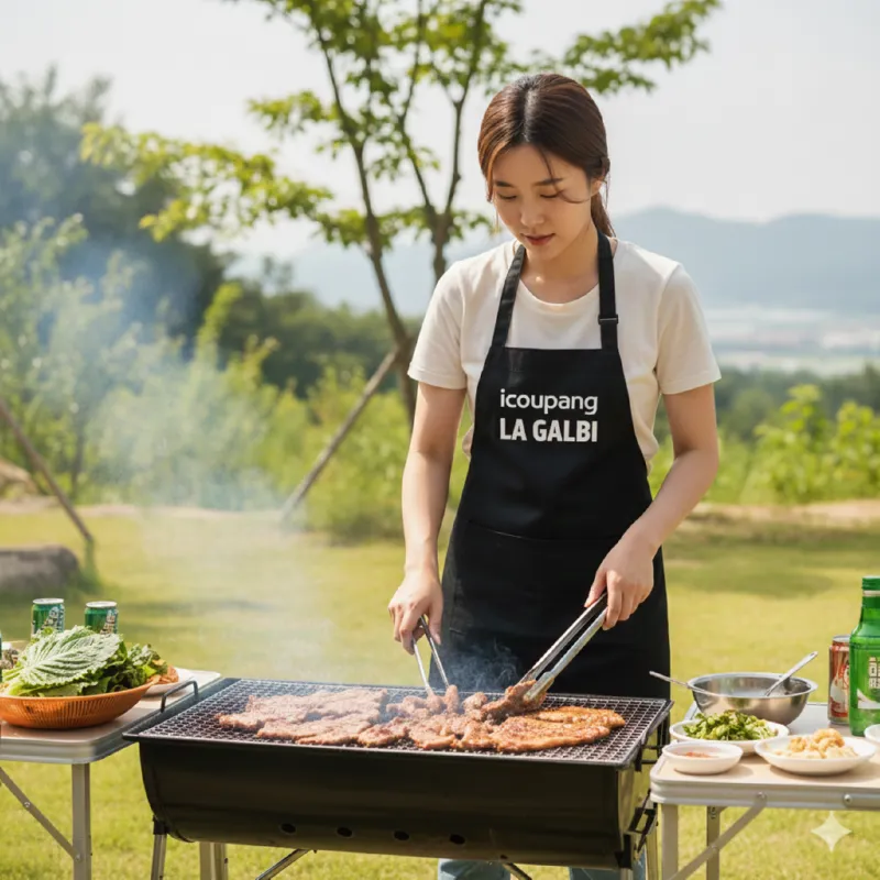 엘에이갈비 굽고 있는 여성의 이미지2.png